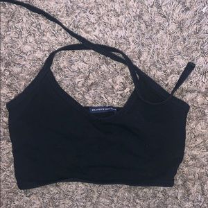 ***RARE*** black brandy top, worn once.